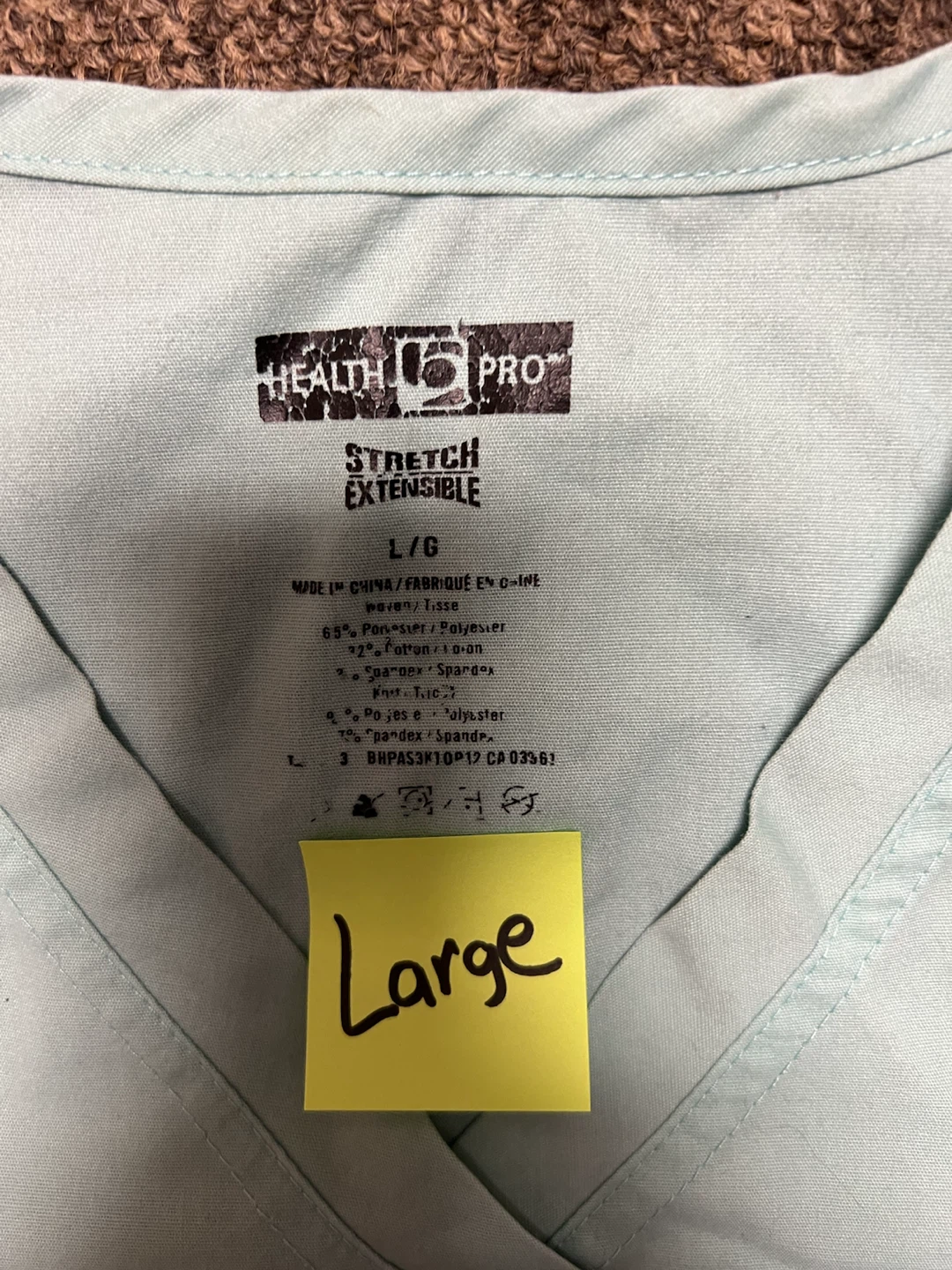 Health Pro Stretch Scrub Top - photo 2