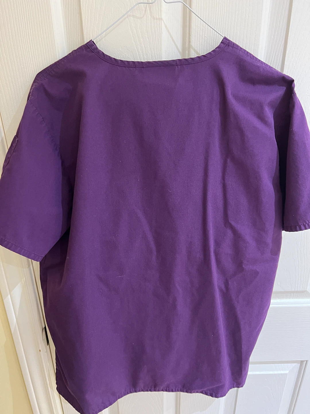 Meridian Purple Scrub Top - photo 2