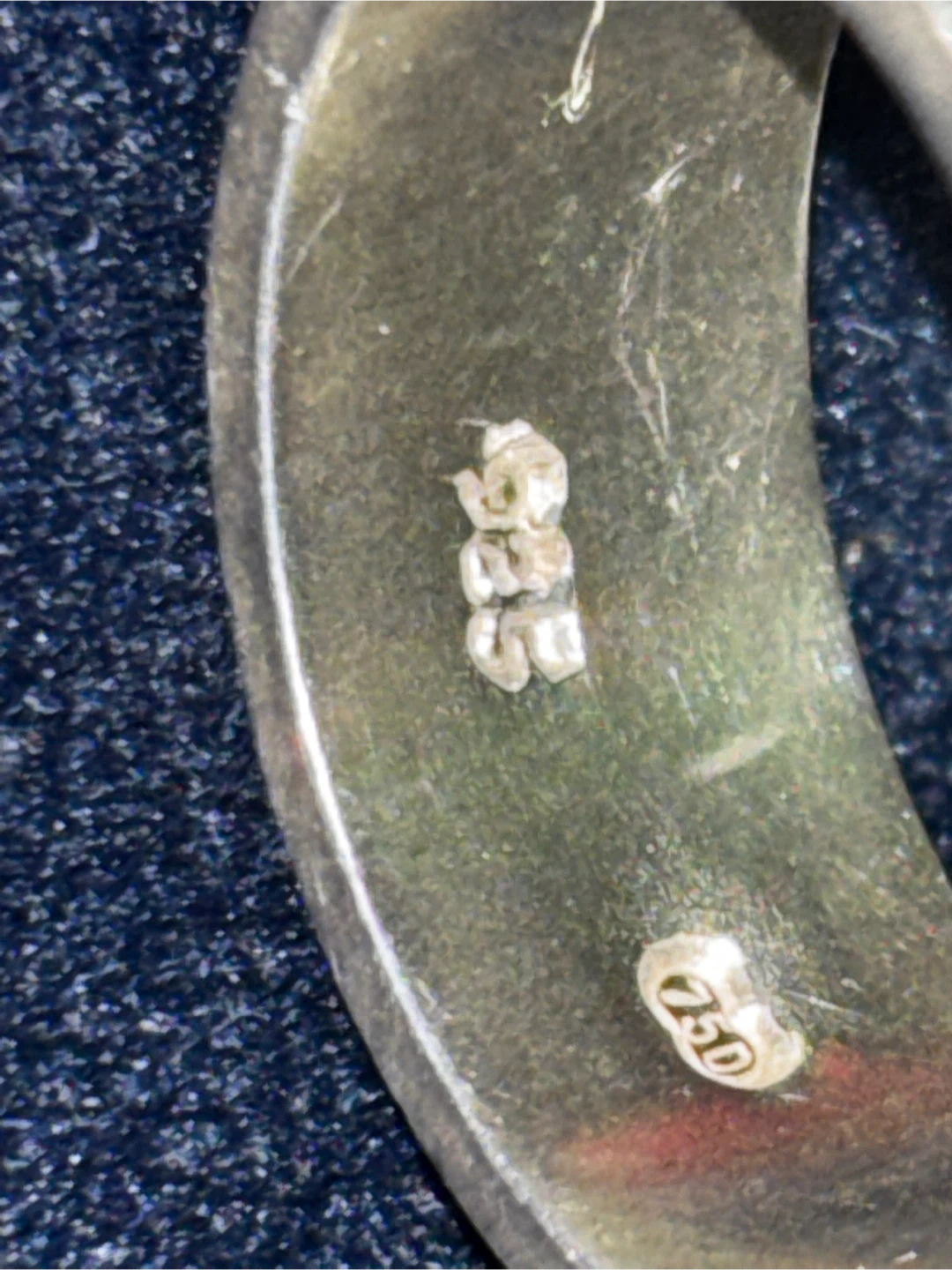 Sterling Silver 925 and 18k Gold Ring - photo 3