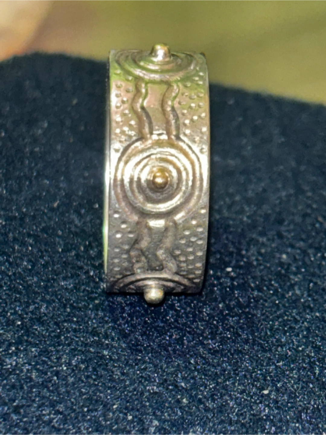 Sterling Silver 925 and 18k Gold Ring - photo 5