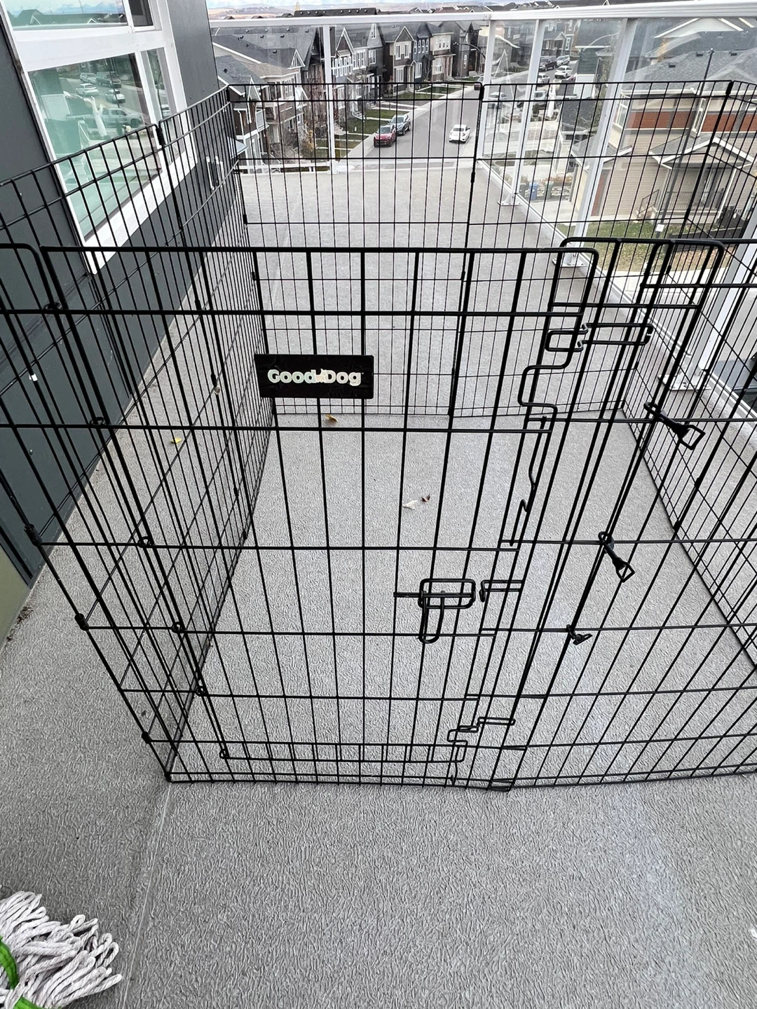 GoodDog Black Wire Pet Playpen - photo 2