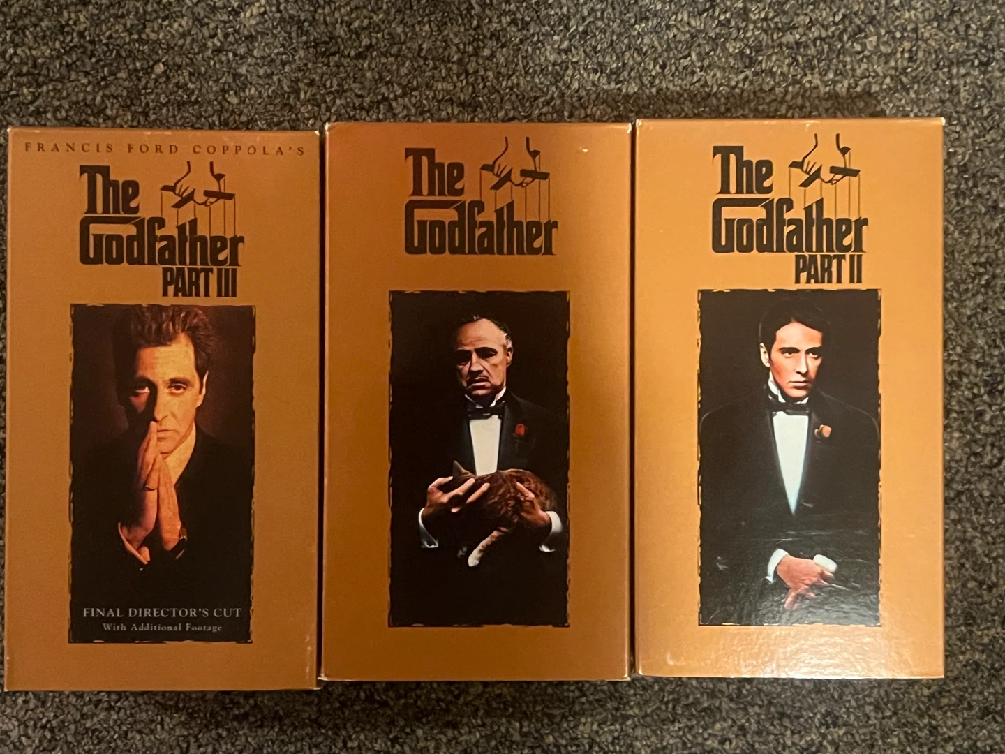 The Godfather Trilogy VHS Collection - photo 3