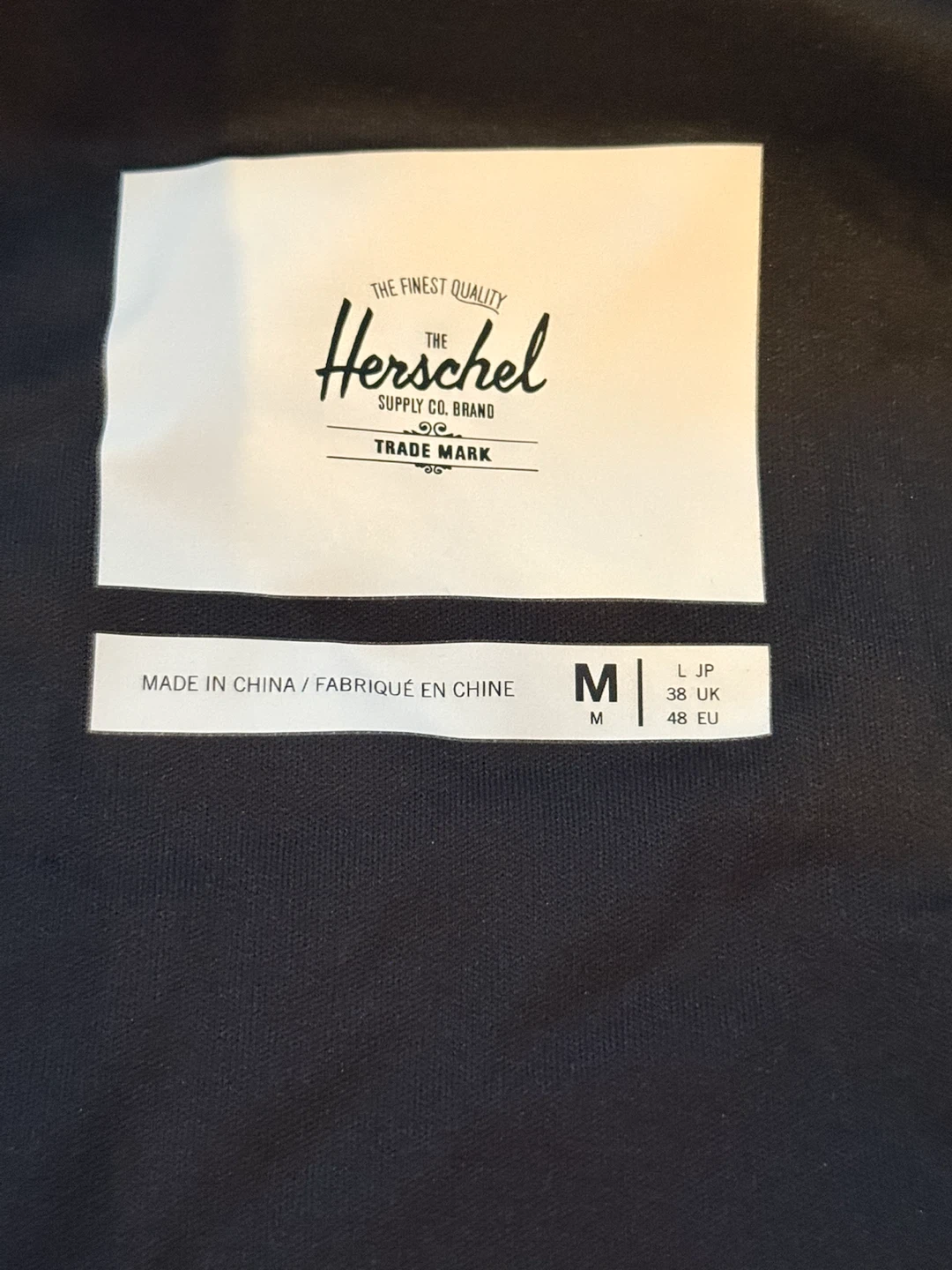 *MINT* Herschel Supply Co. Rain Jacket - Black - Size Medium - photo 4