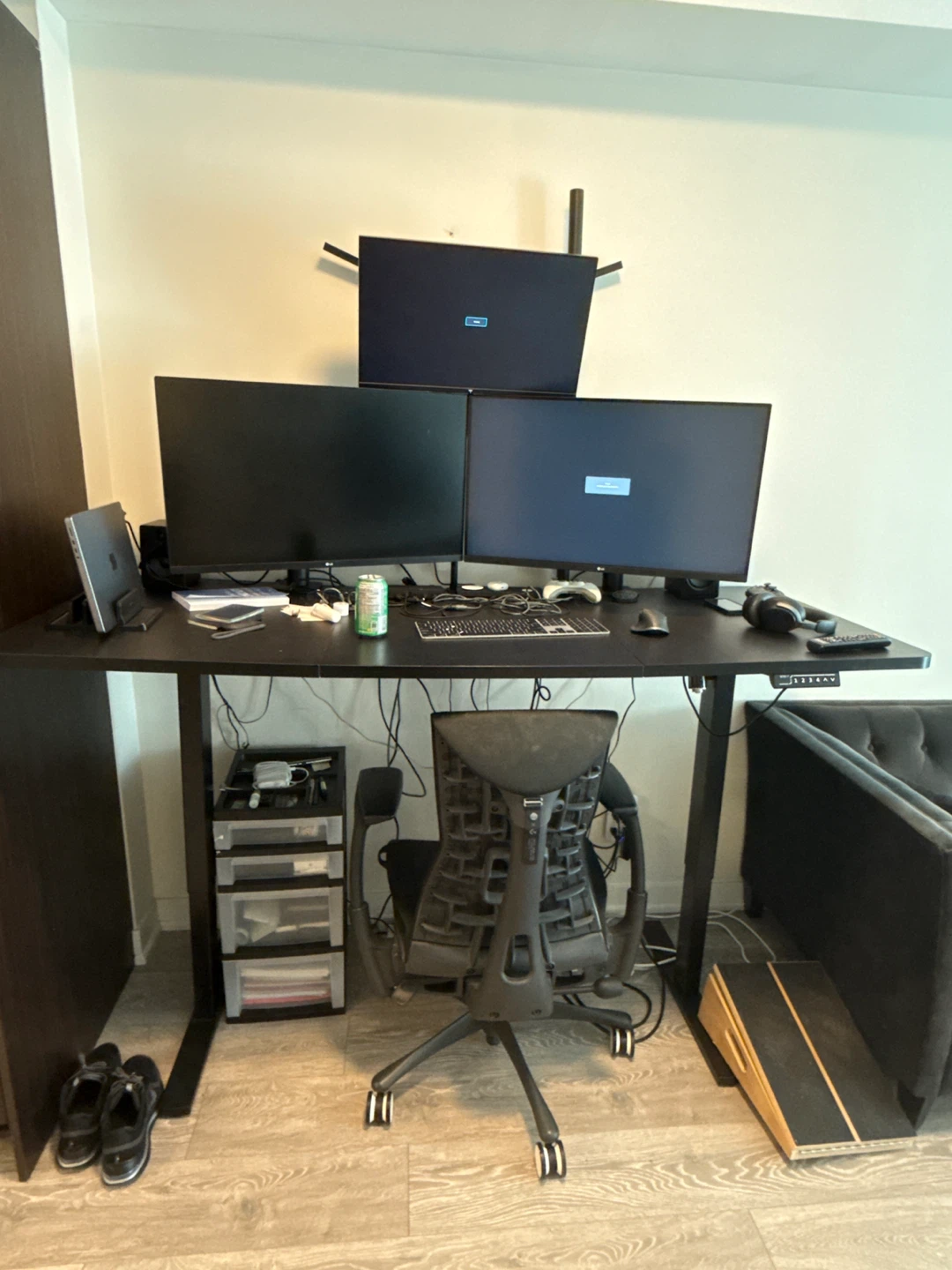 Black Standing Desk