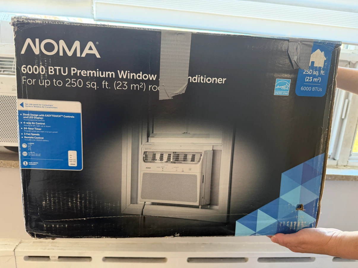 AC new with box and remote