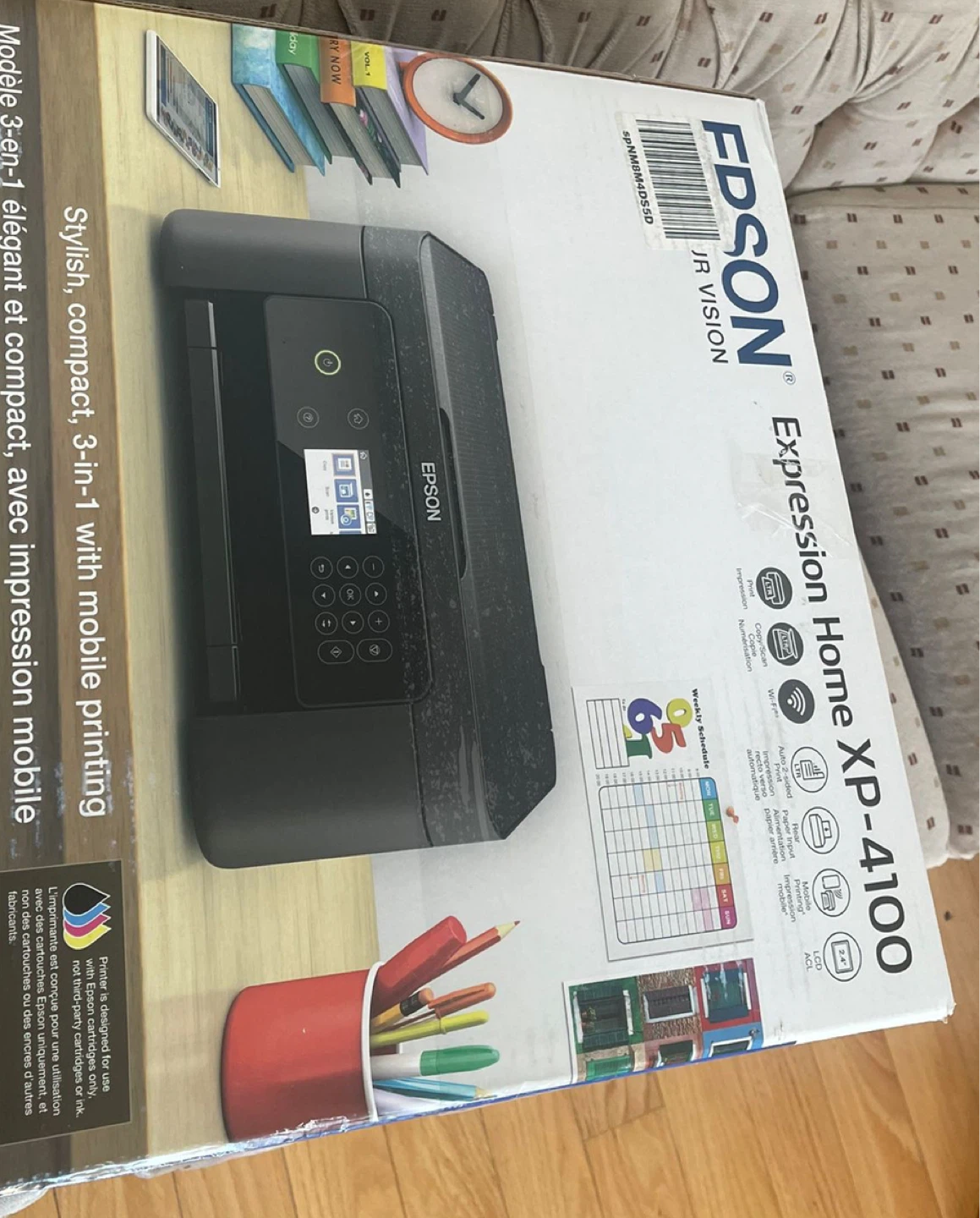 Epson Expression Home XP-4100 3-in-1 Wireless Printer - photo 3