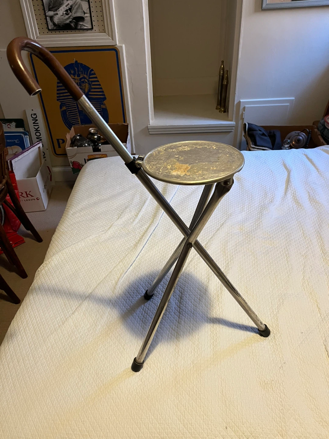 Folding portable seat - photo 3