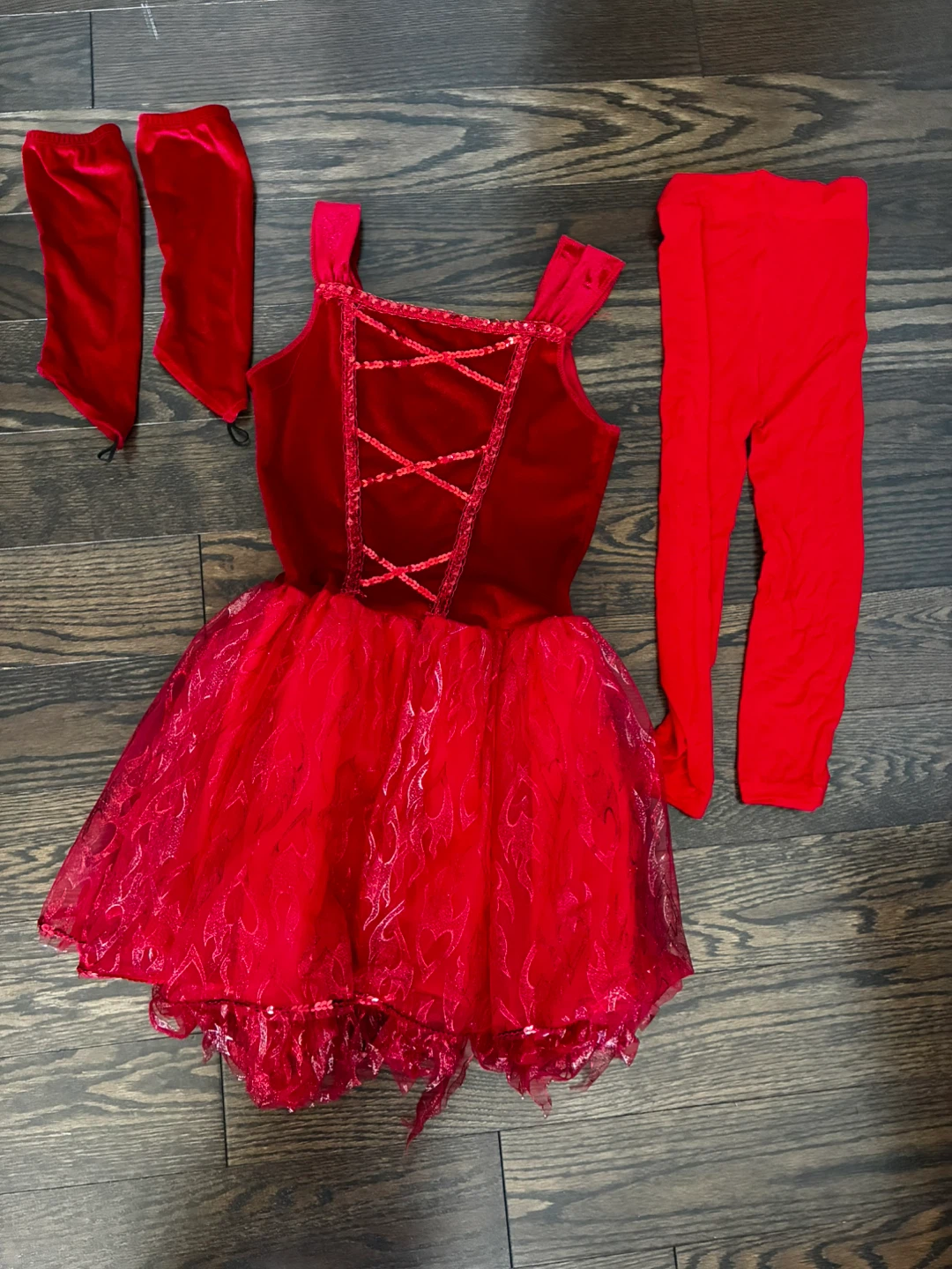 Spirit Halloween Fiery Devil Costume - Large - photo 3