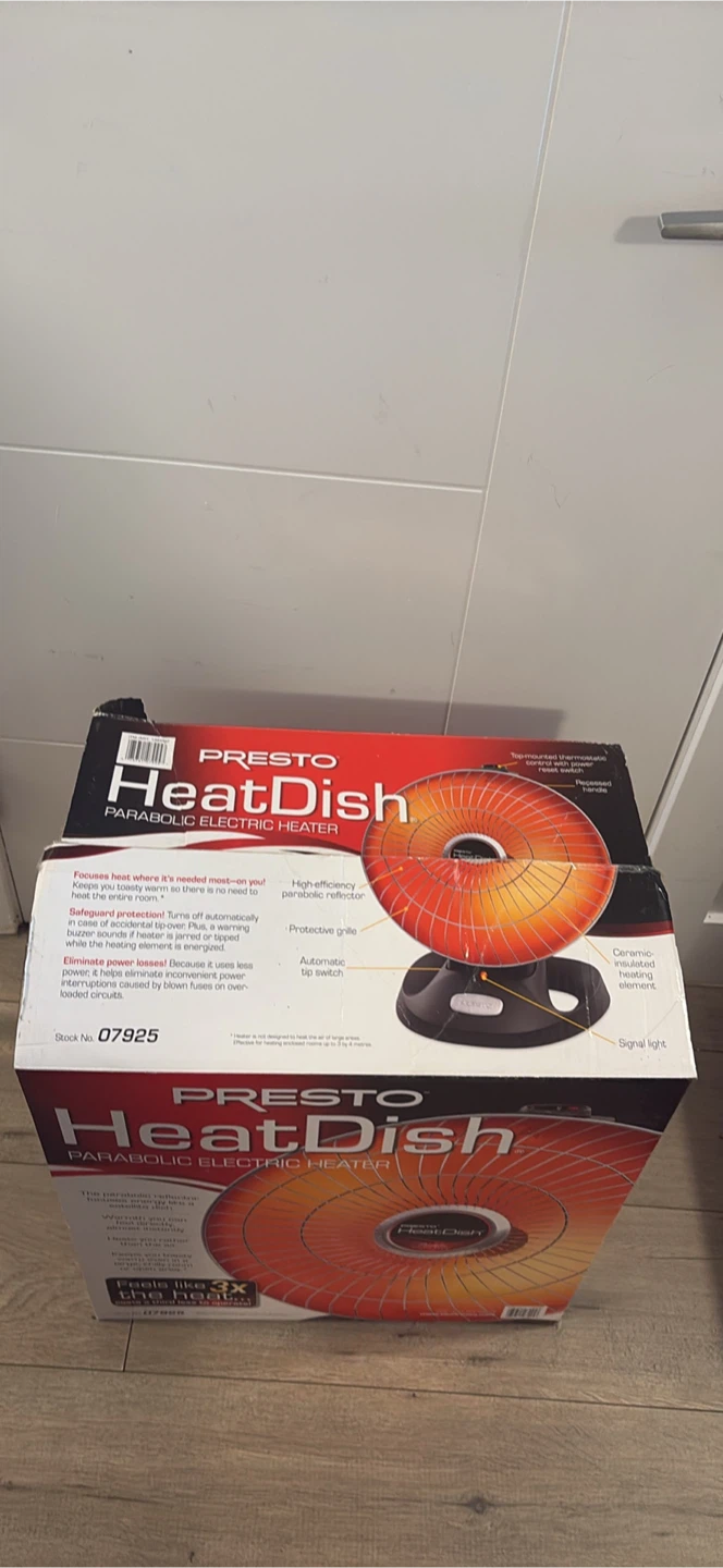 Presto HeatDish Parabolic Electric Heater Diameter 16 inches - photo 2