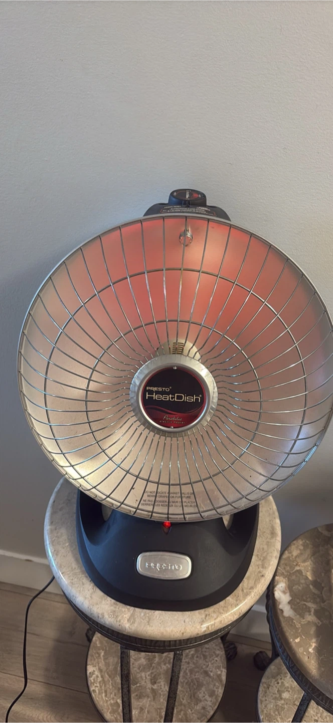 Presto HeatDish Parabolic Electric Heater Diameter 16 inches - photo 4