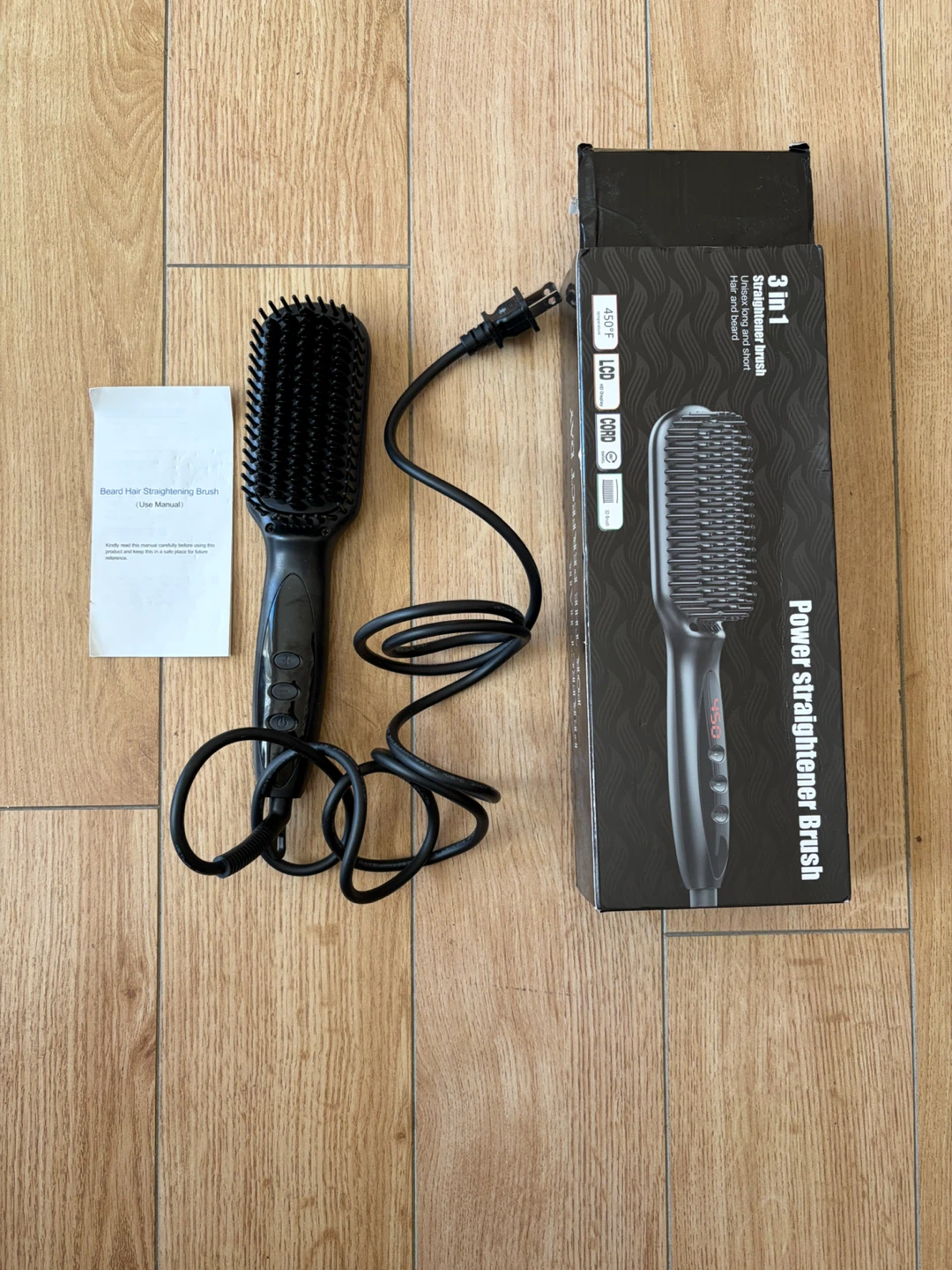 3 in 1 Power Straightener Brush - photo 2