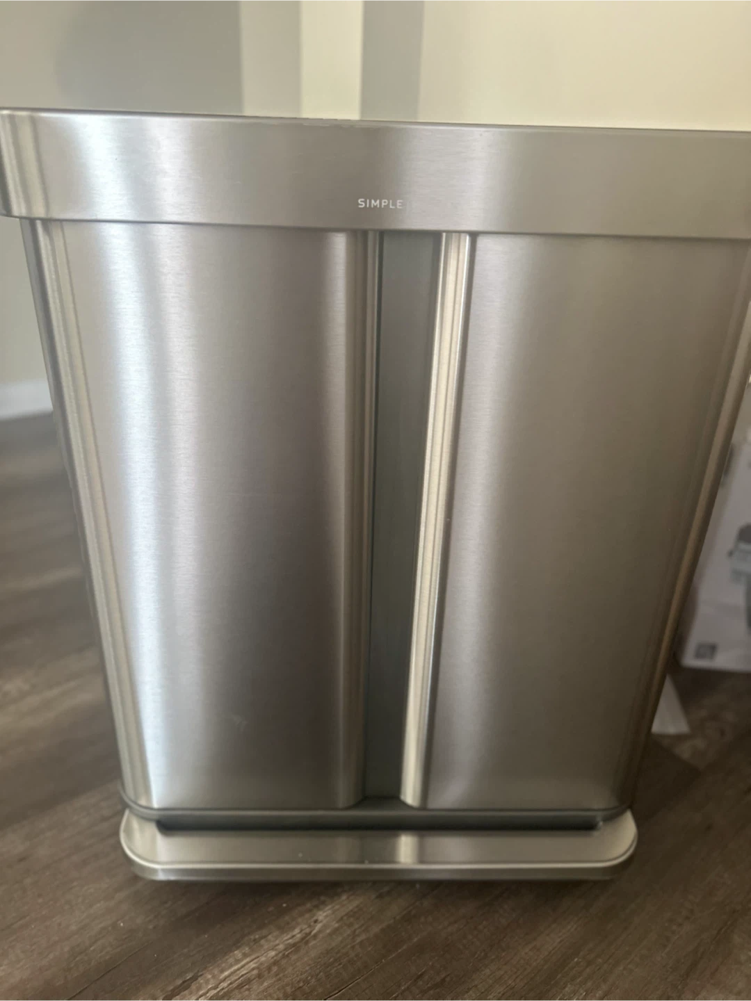 Brand New simplehuman 58L Dual Compartment Step Can - photo 4