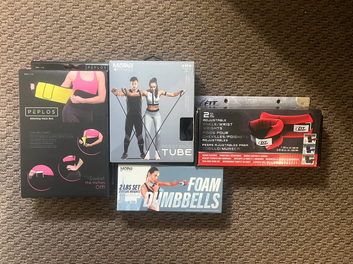 Home Fitness Equipment Bundle