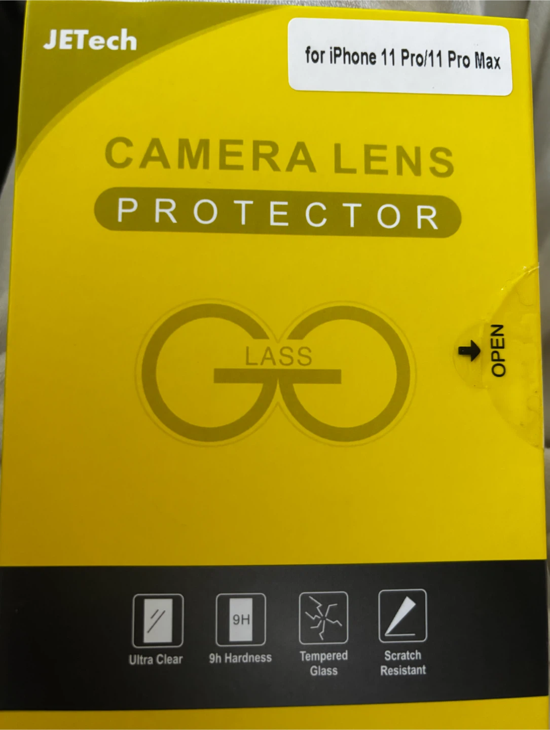 JETech Camera Lens Protector for iPhone 11 Pro/11 Pro Max