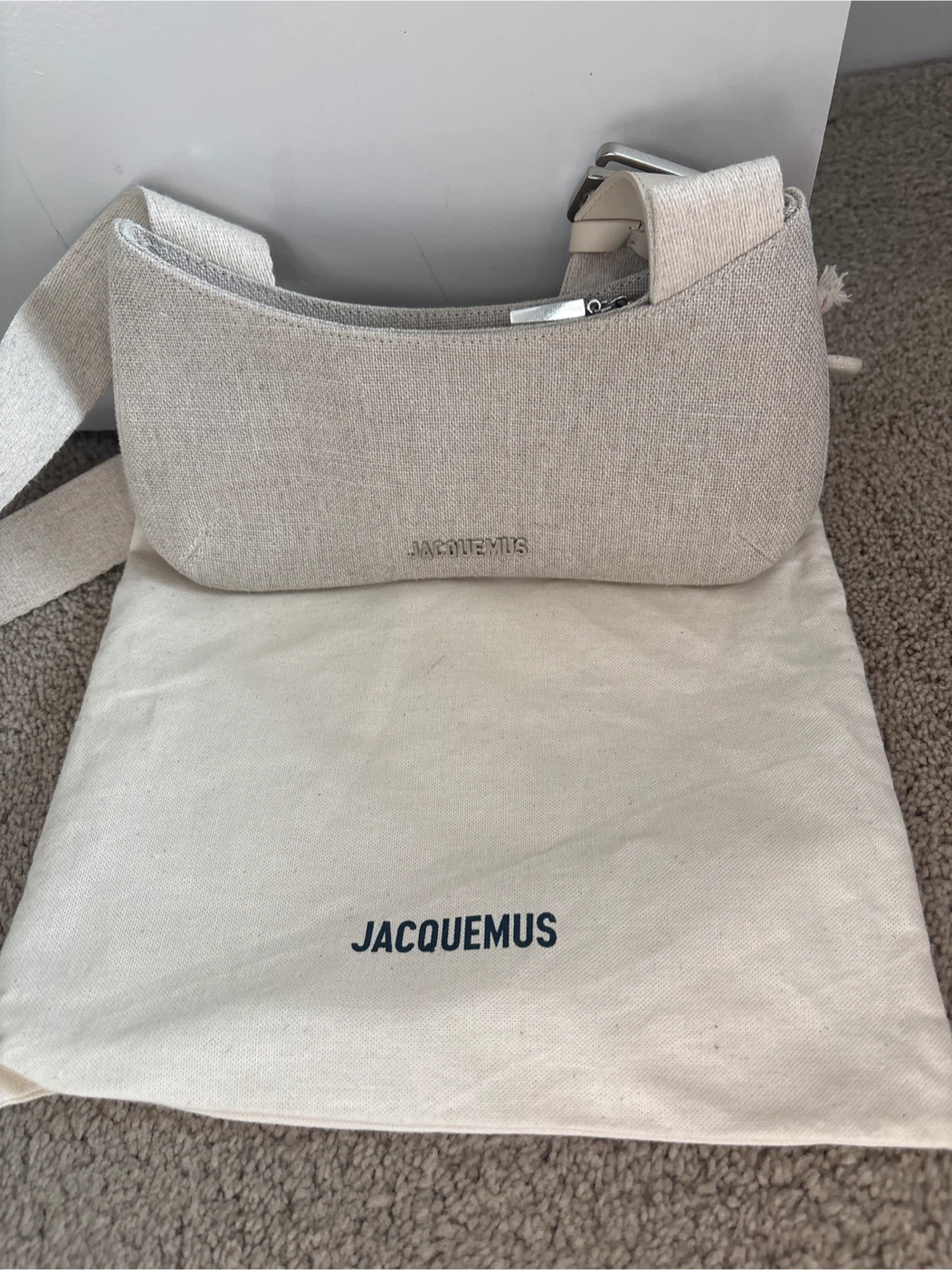 Jacquemus Le Bisou Bag in Beige