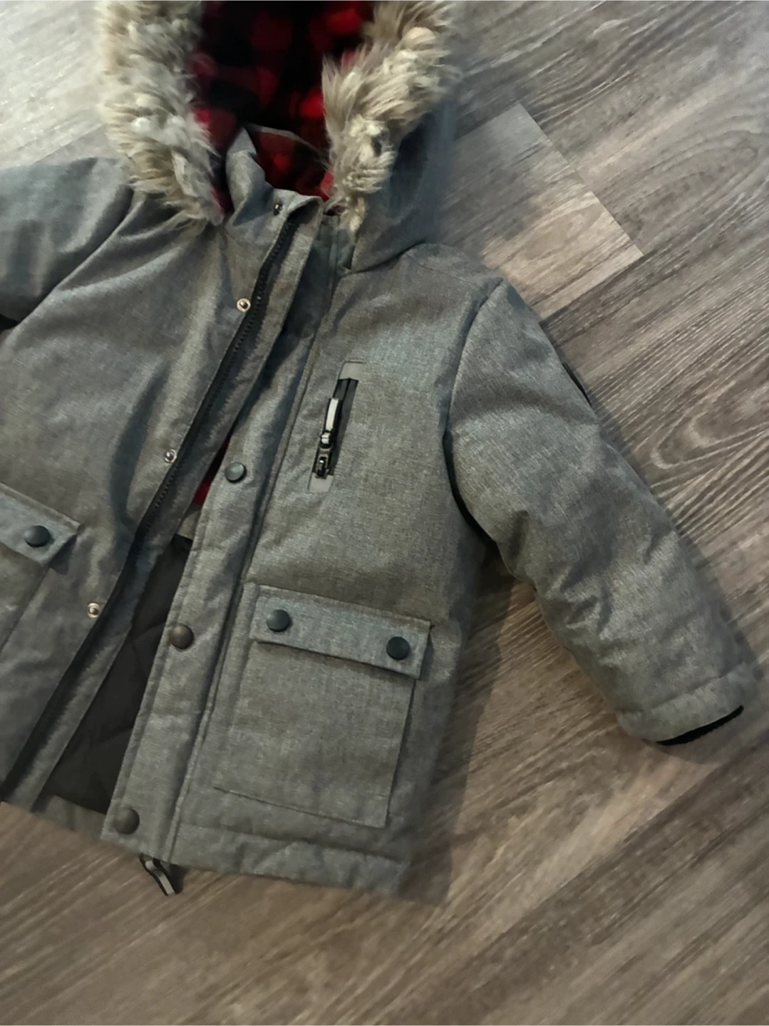 Canadiana Toddler Winter Parka Grey 3T - photo 2