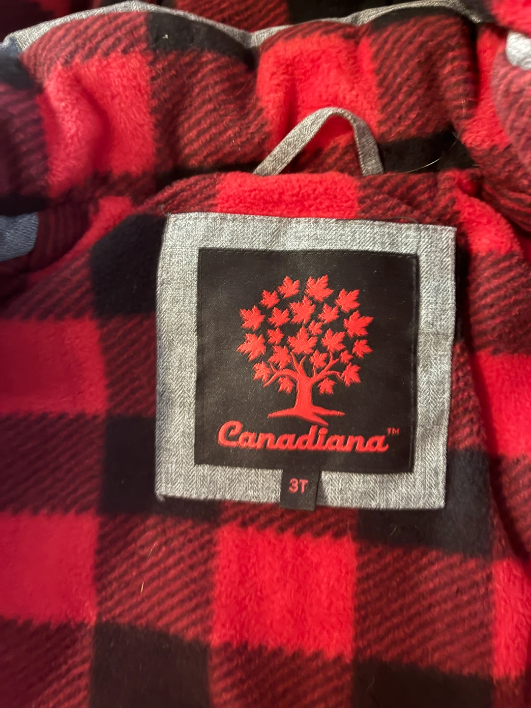 Canadiana Toddler Winter Parka Grey 3T - photo 5