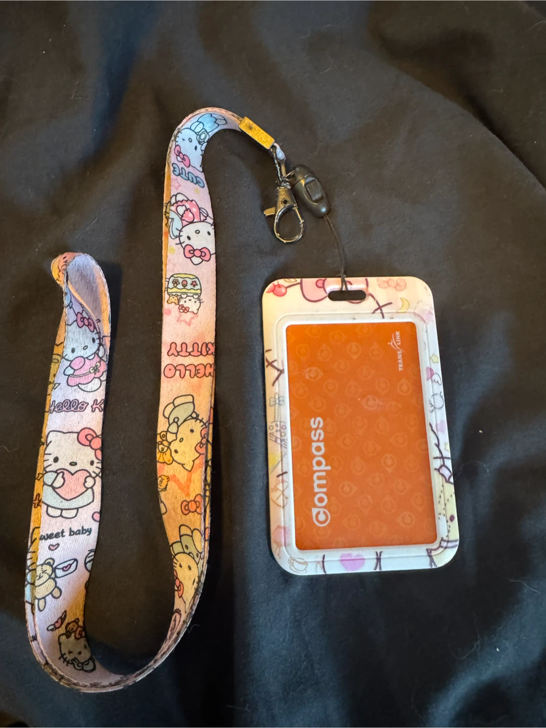 Hello kitty land yard with compass card - photo 2