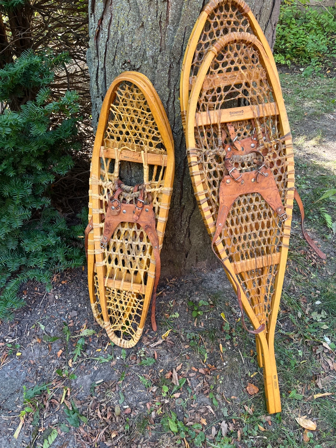 Browning Vintage Wooden Snowshoes