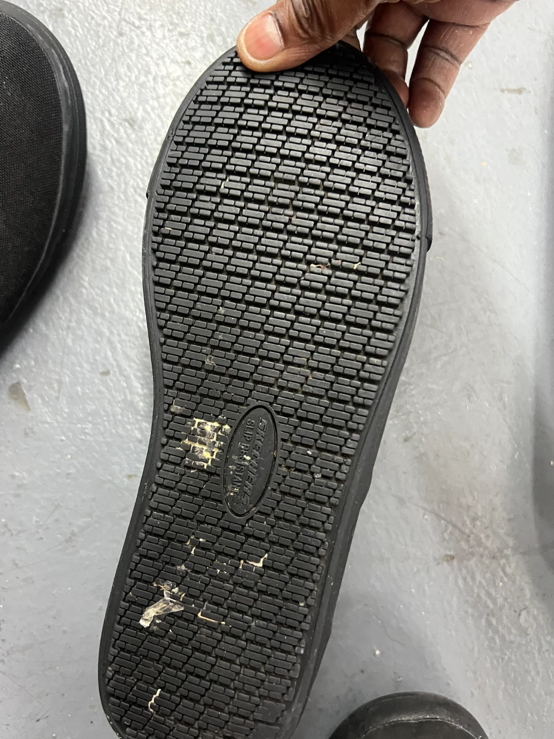 Skechers Slip Resistant Slip-On Shoes Black - photo 2