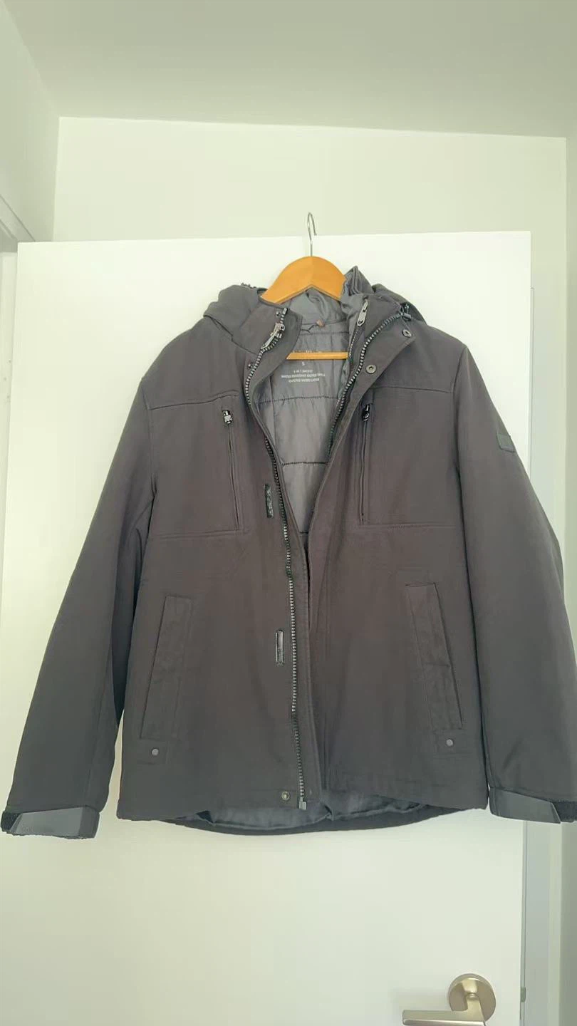 LIKE NEW Calvin Klein 3-in-1 softshell men’s Jacket Small
