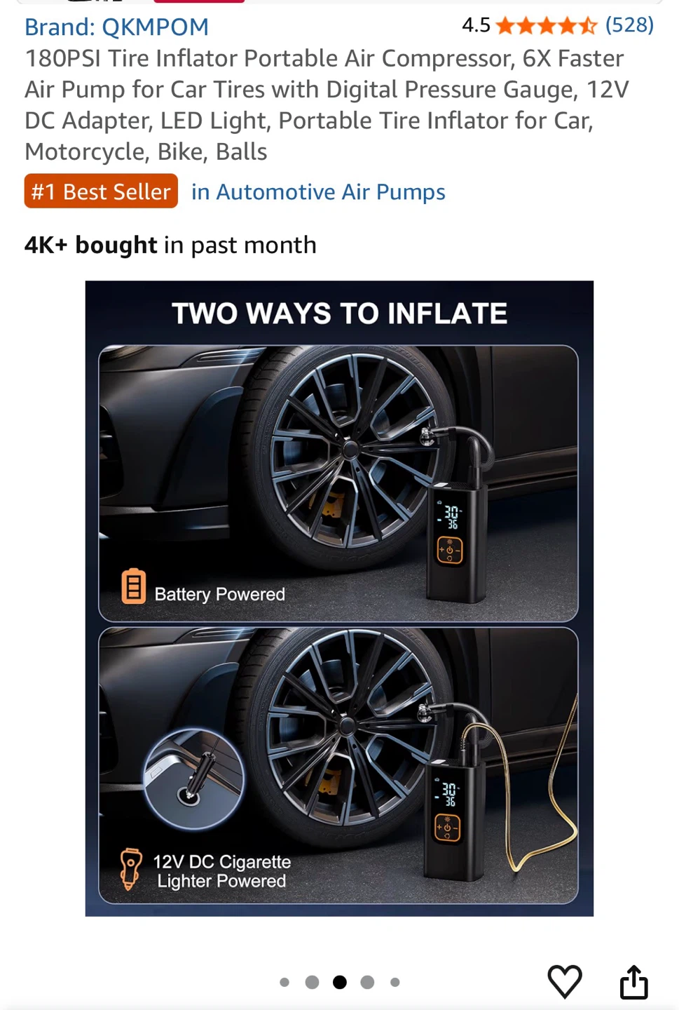 Portable Tire Inflator - photo 3