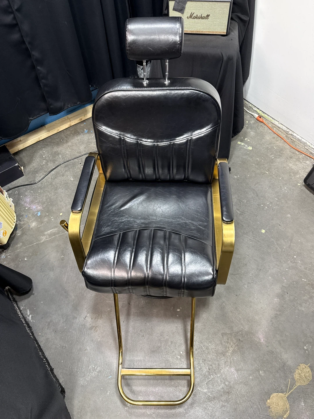 Barber chair.