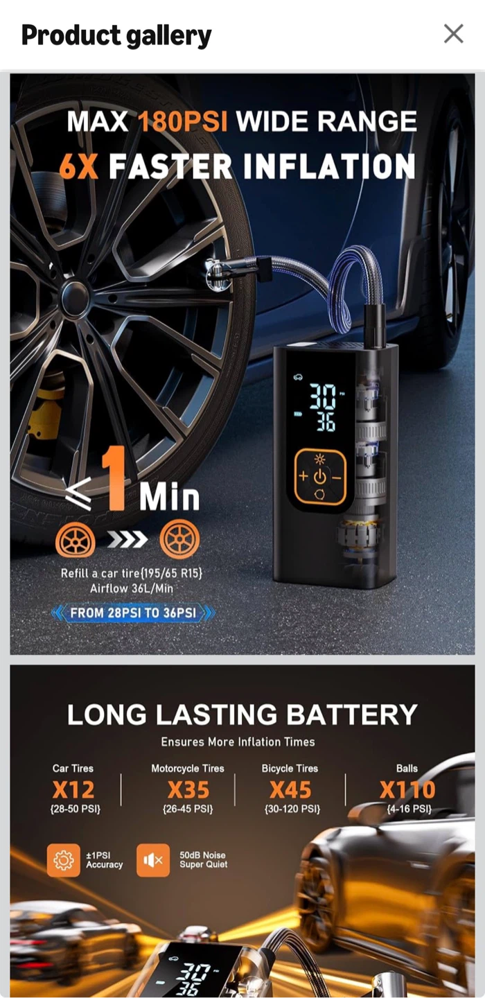Portable Tire Inflator - photo 5