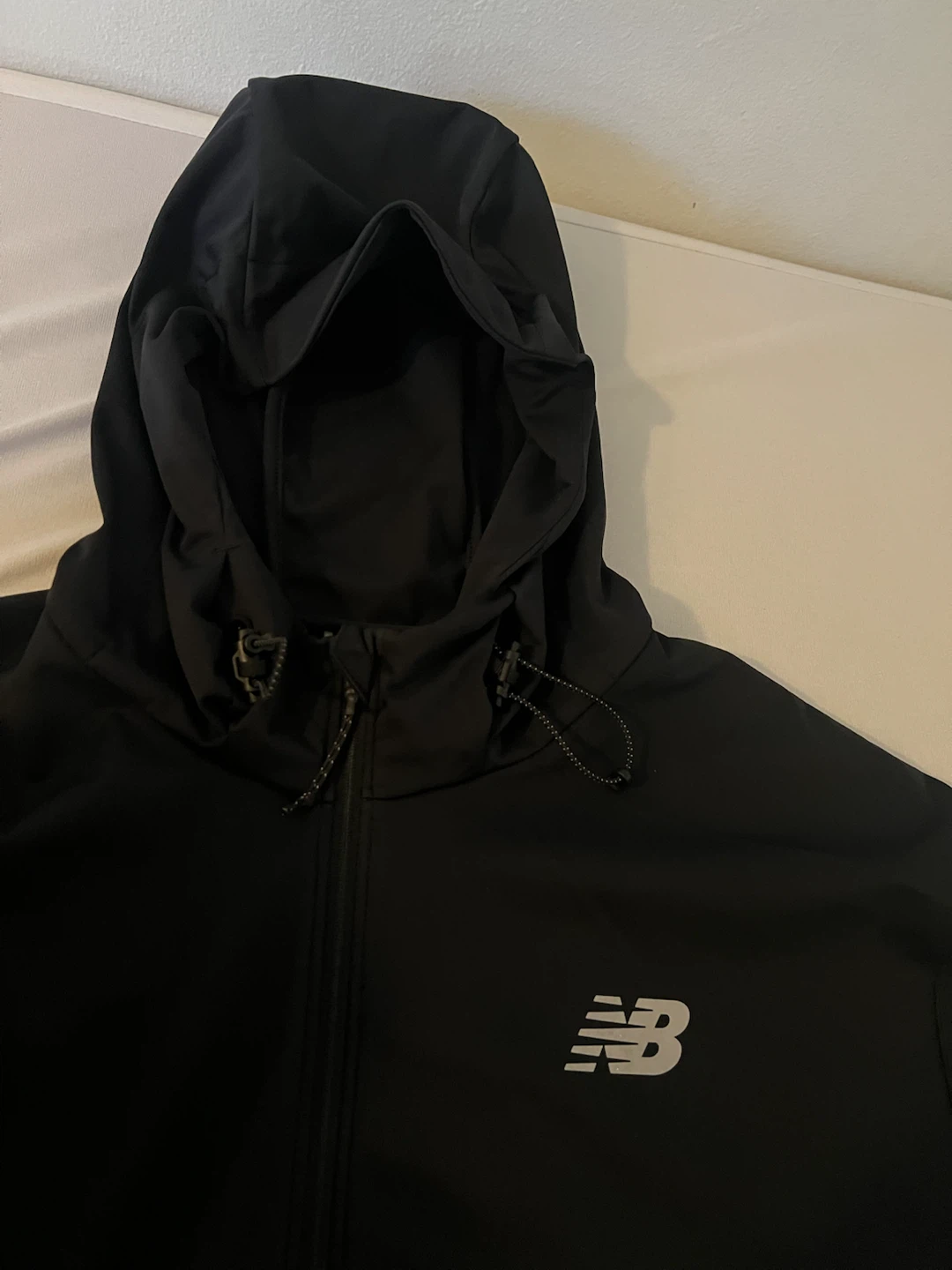 New Balance Black Track Jacket and Shorts Set - photo 2