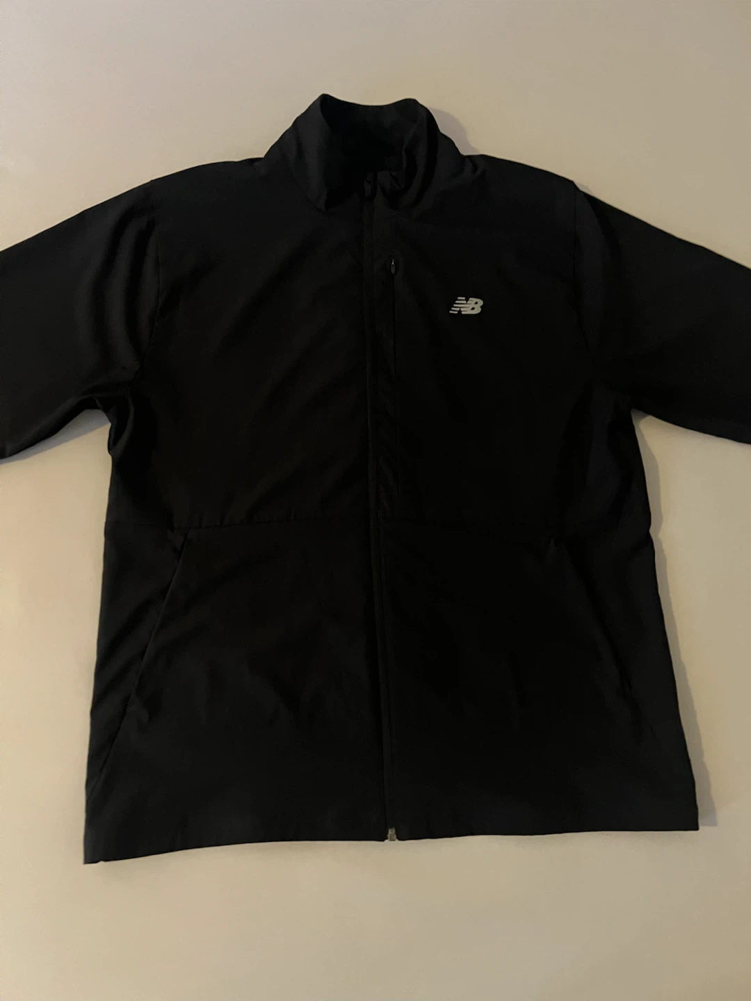 New Balance Black Track Jacket and Shorts Set - photo 4