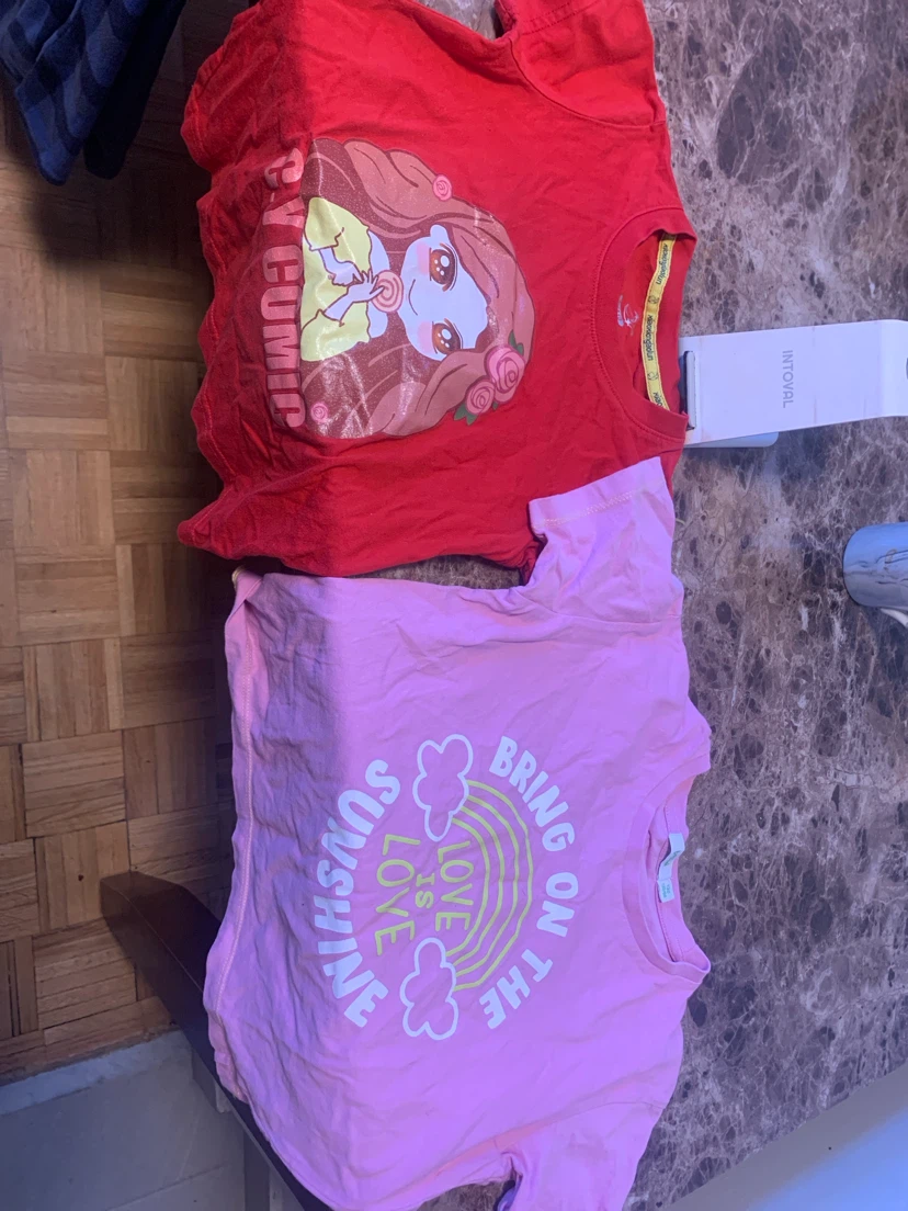 Two Girls Graphic T-Shirts