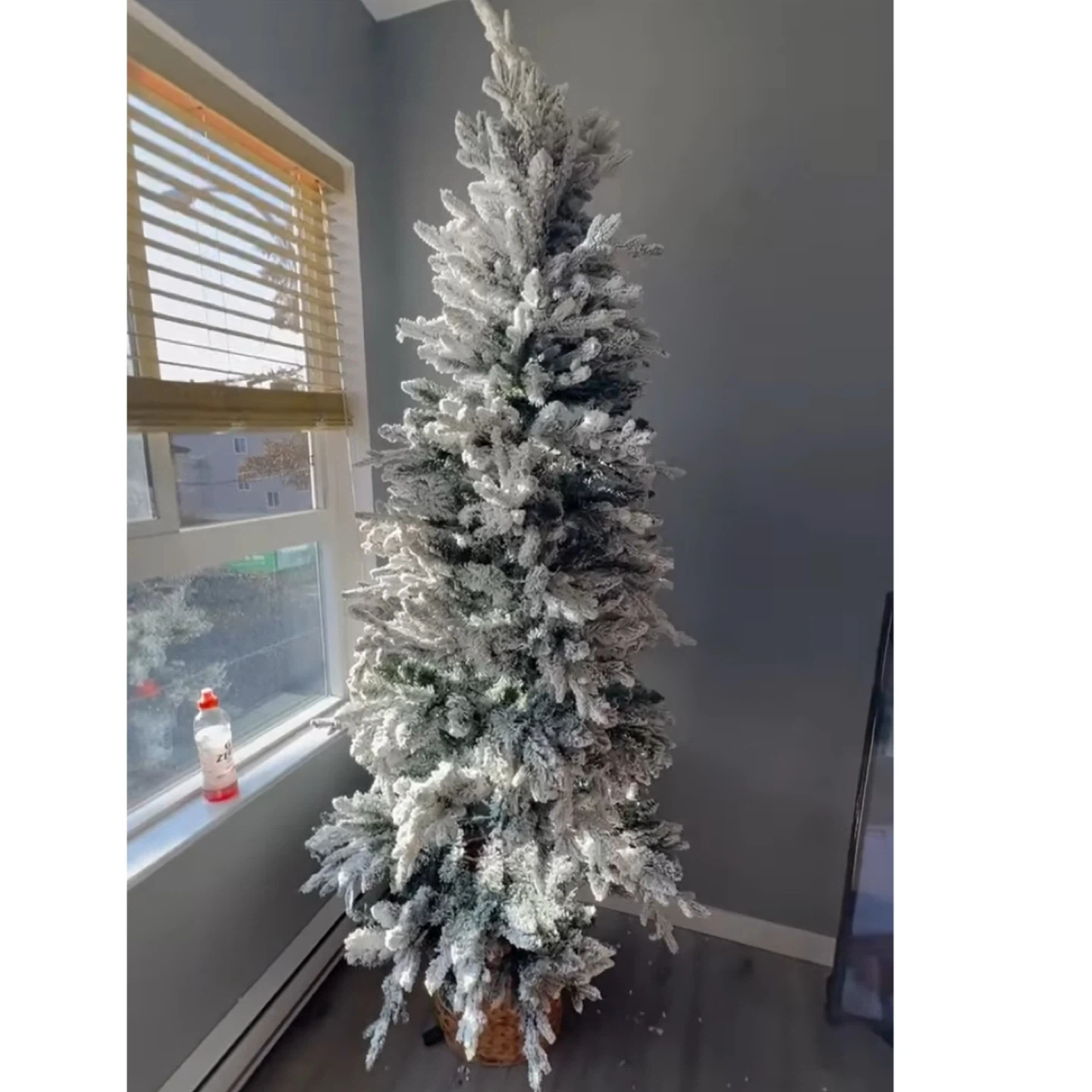 Life at Home Frosted Jasper Fir Tree - 7ft