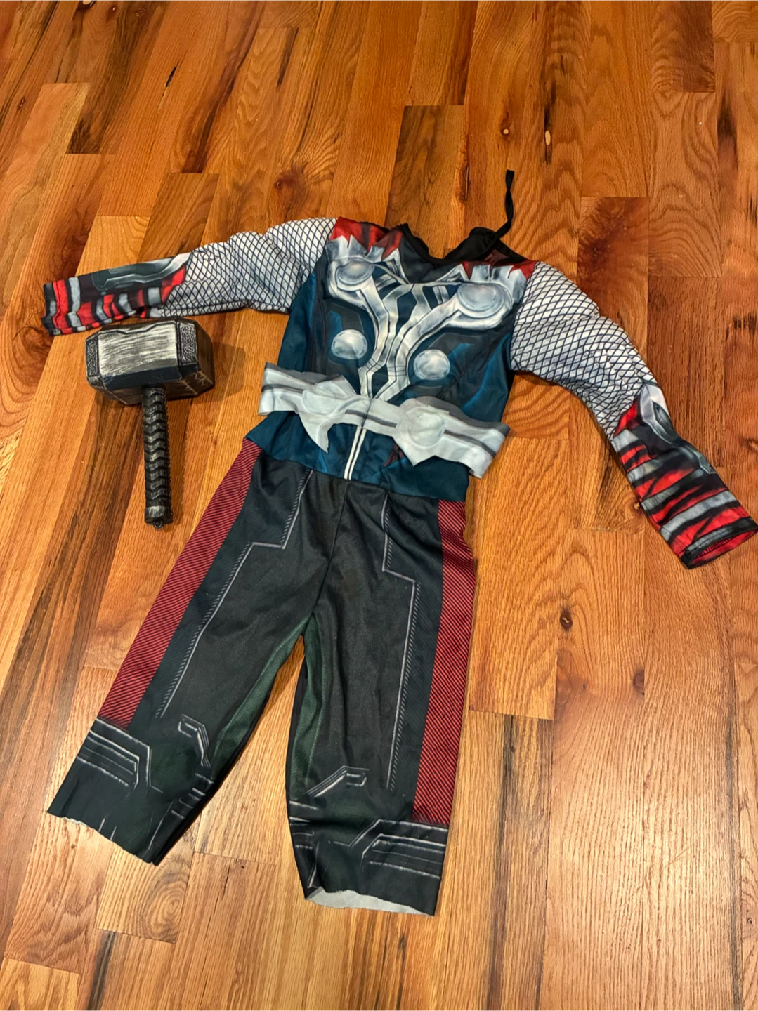 Thor Kids Costume with Hammer 5T