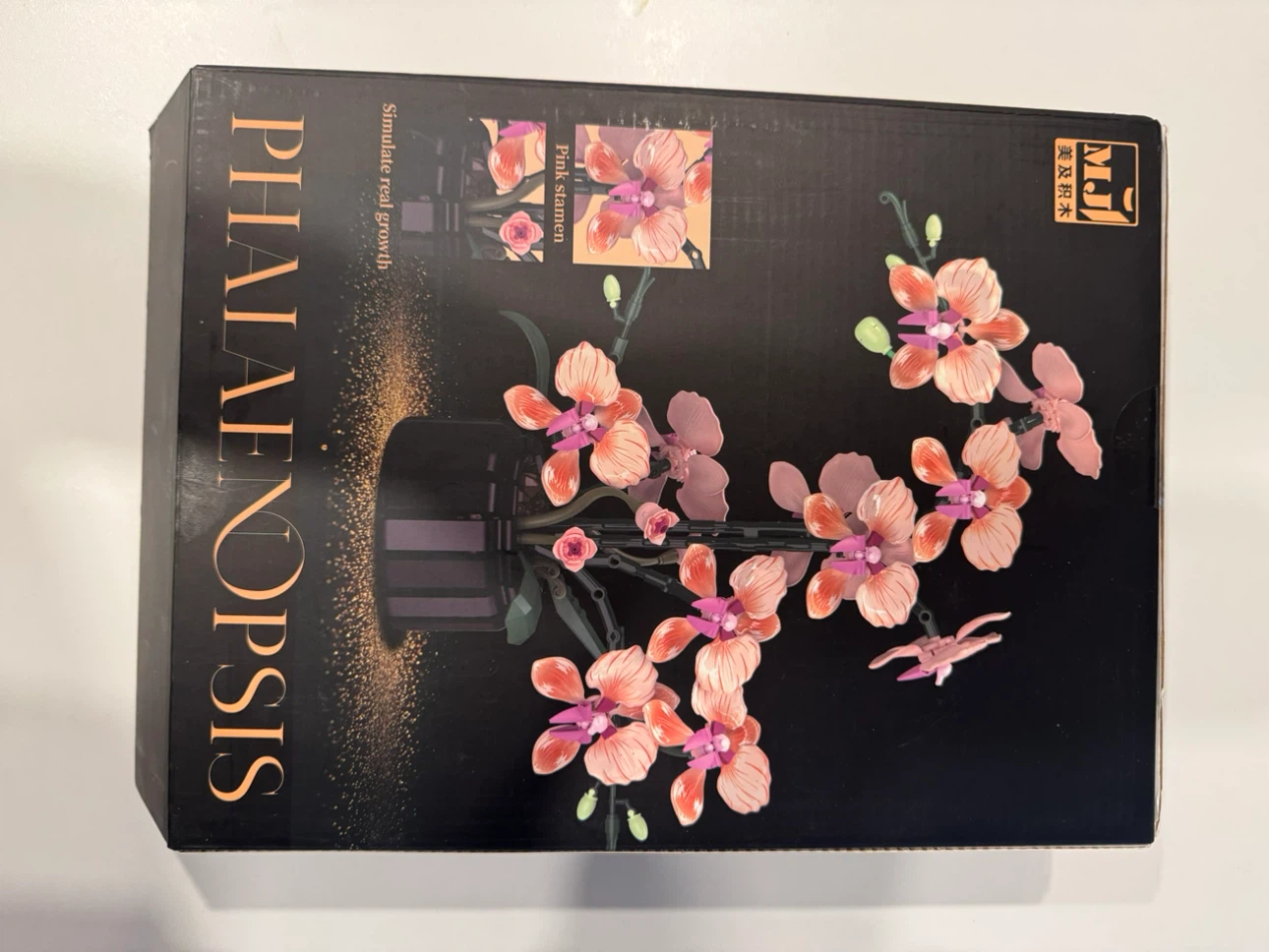 MJ Phalaenopsis Orchid Building Block Set