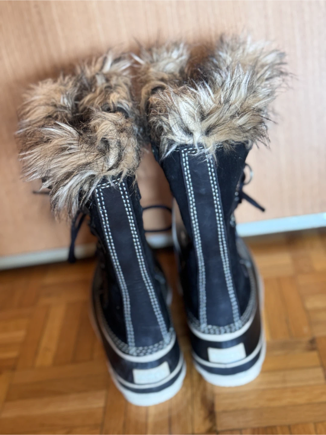 (New)Sorel Joan of Arctic Boots Black Women Size 7 - photo 3