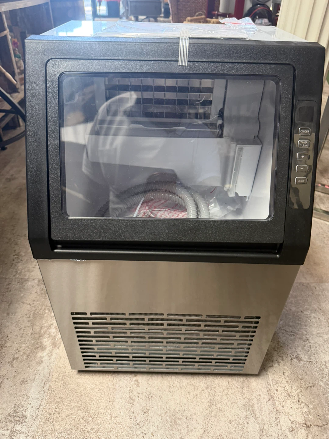 Stainless Steel Commercial Ice Maker Machine  HZB-36B