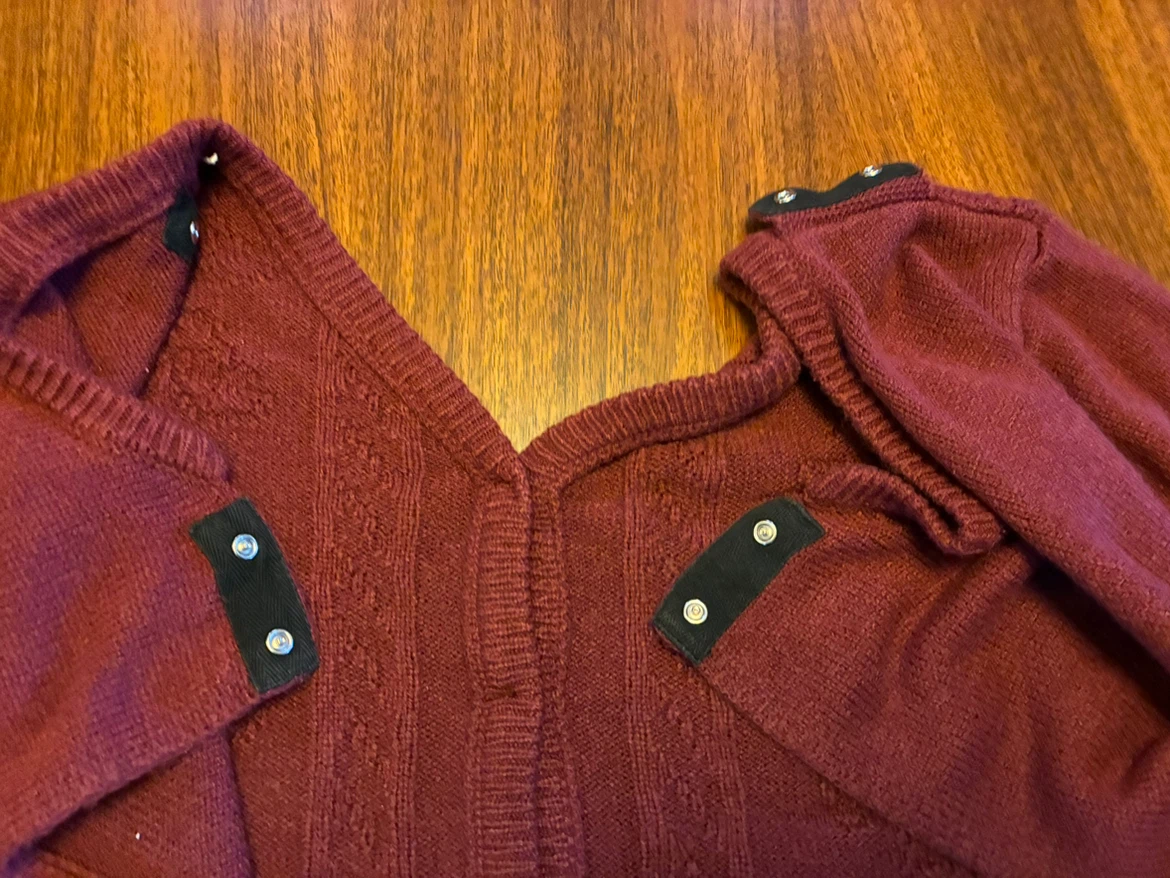 Silvert's Adaptive Cardigan Sweater Women's Large Easy Dressing - photo 4