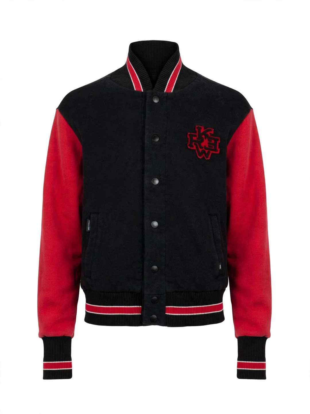 KREW Varsity Jacket Black and Red