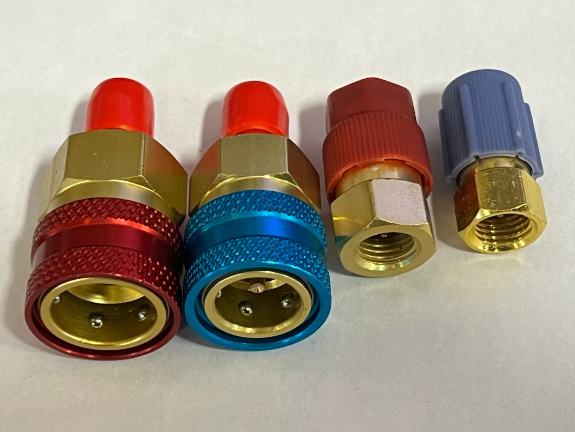 R1234YF to R134a Quick Coupler Adapter Set - photo 4