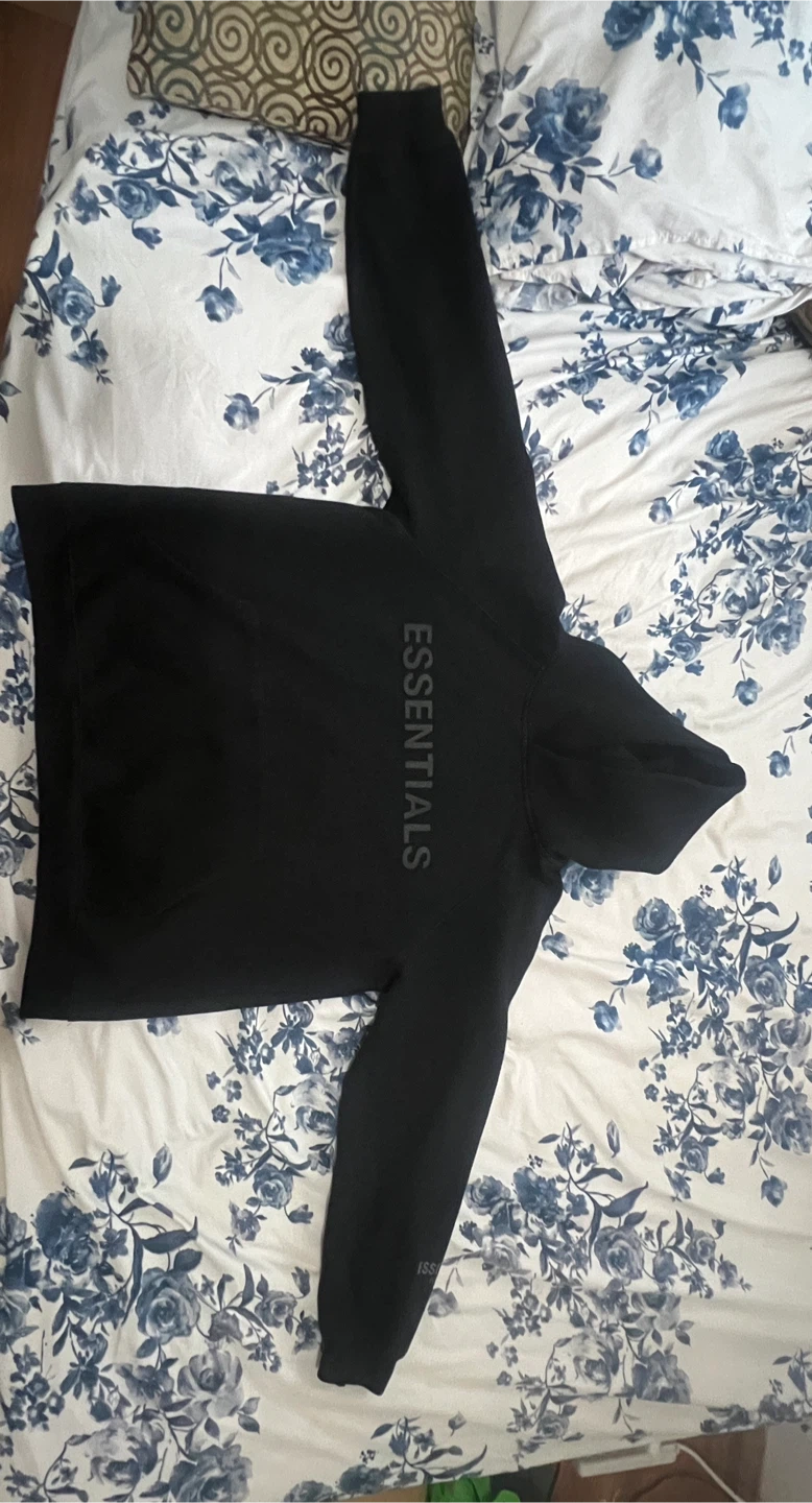 Fear of God Essentials Black Hoodie XL - photo 2
