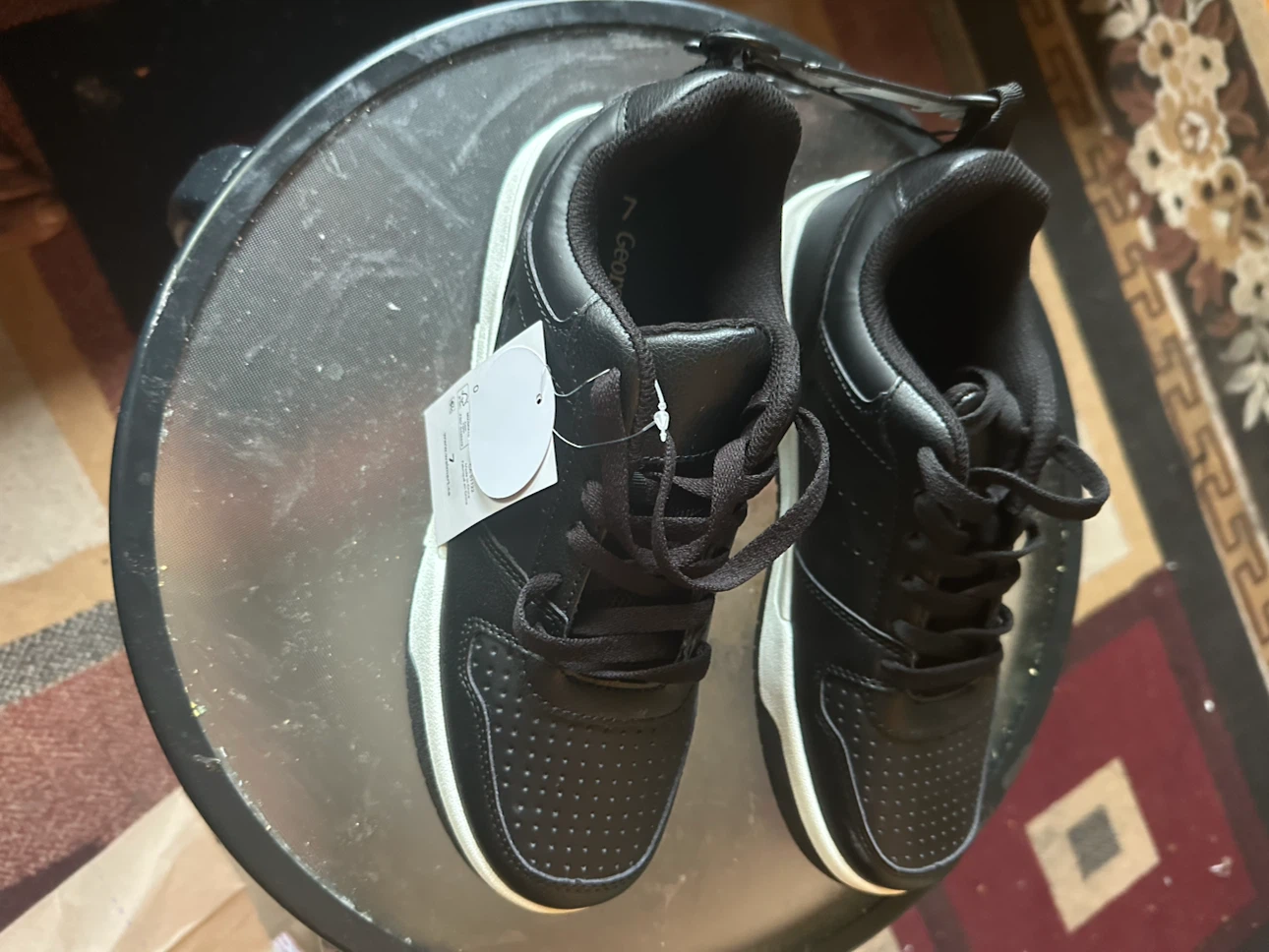 George Black Sneakers Size 7