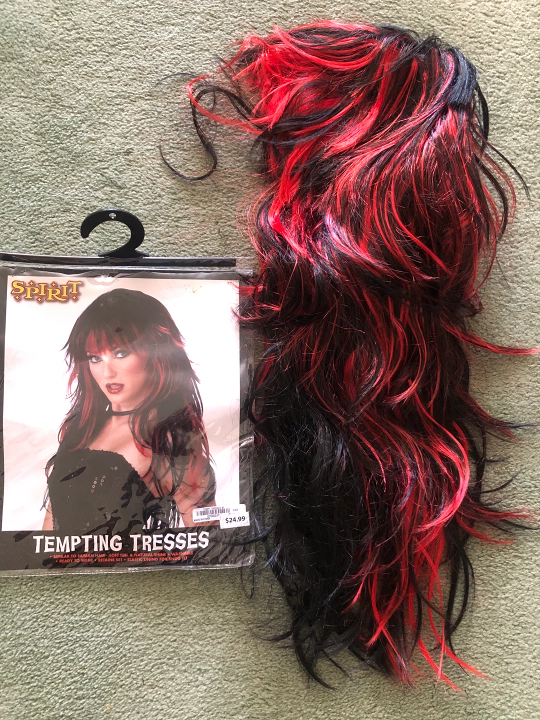 Spirit Halloween Tempting Tresses Wig