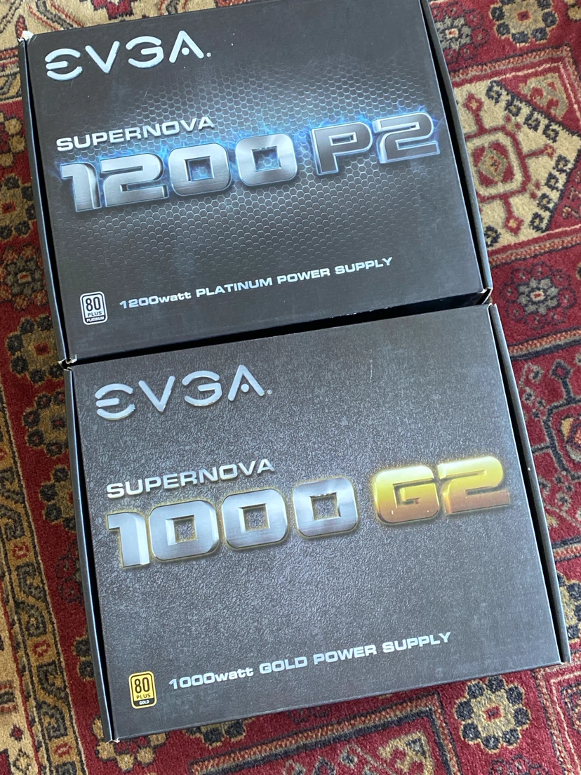 EVGA SuperNOVA 1200 P2 & 1000 G2 Power Supplies