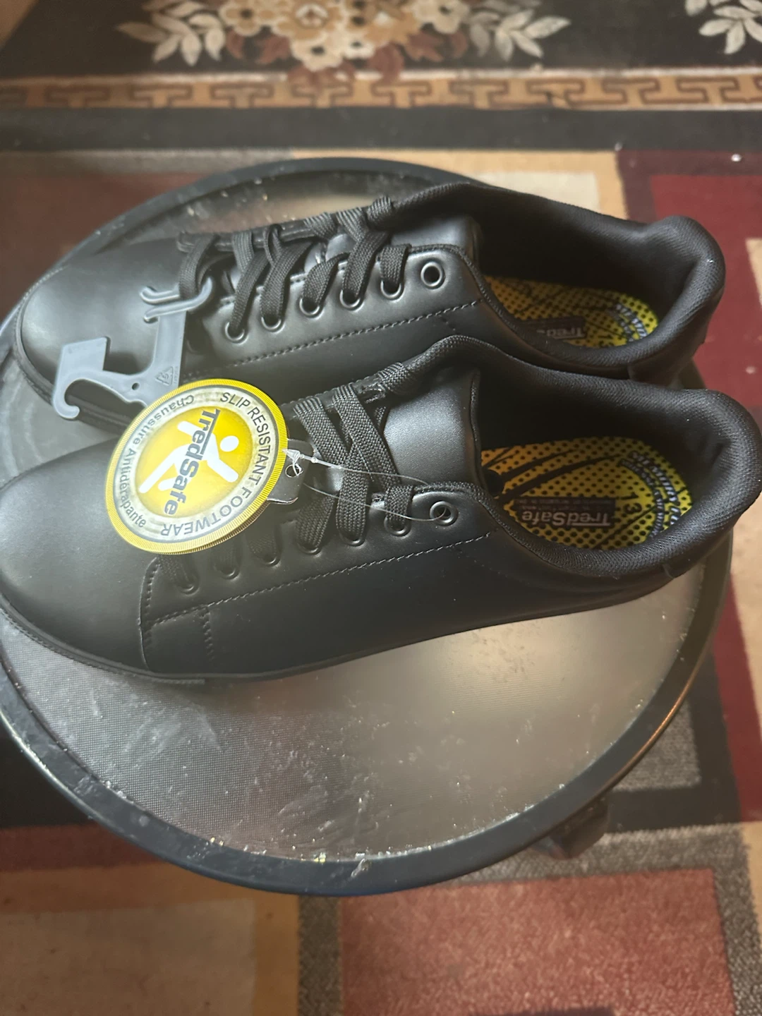TredSafe Slip Resistant Shoes Black Size 13