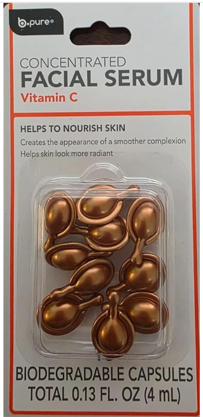 b.pure Vitamin C Concentrated Facial Serum Capsules