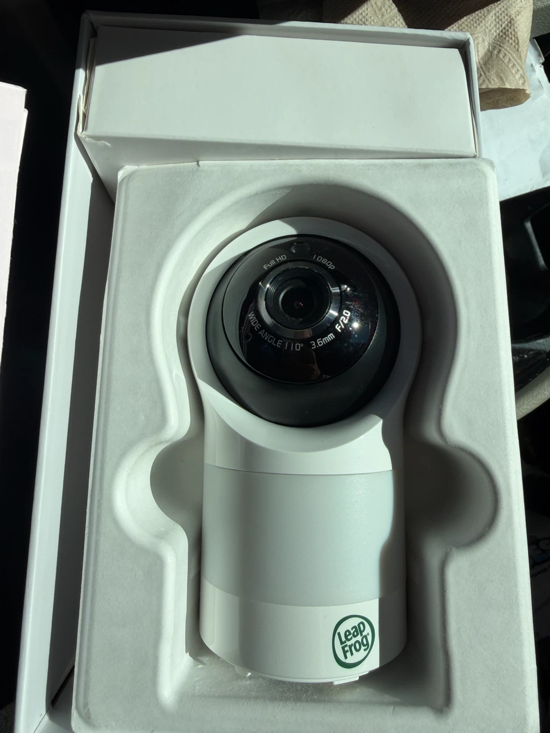 LeapFrog LF1911 WiFi 1080p Pan & Tilt Baby Monitor