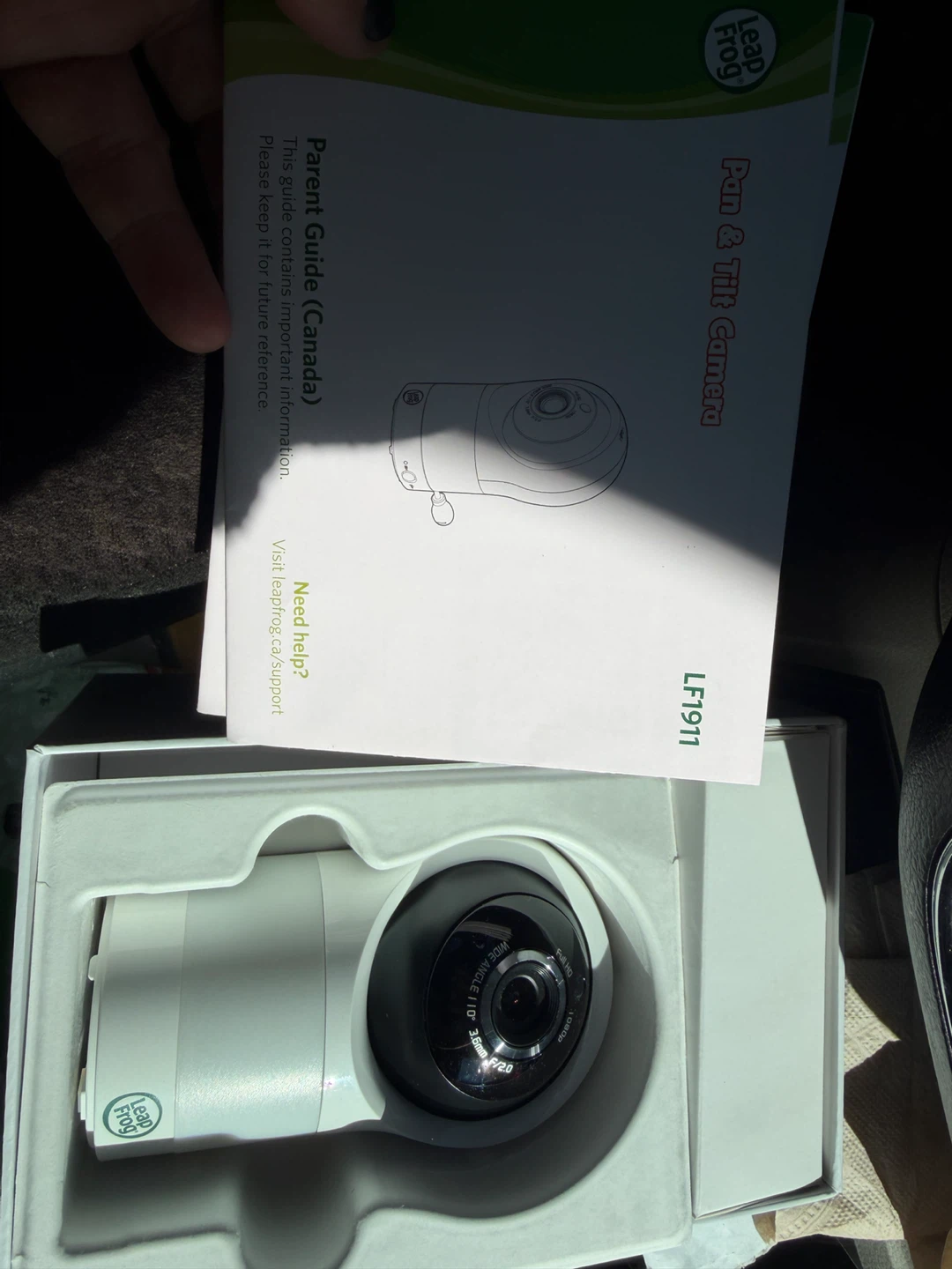 LeapFrog LF1911 WiFi 1080p Pan & Tilt Baby Monitor - photo 2