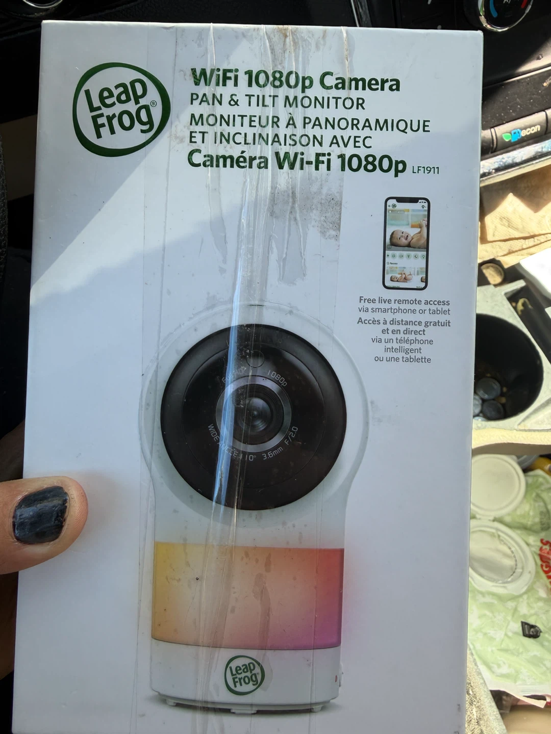 LeapFrog LF1911 WiFi 1080p Pan & Tilt Baby Monitor - photo 3