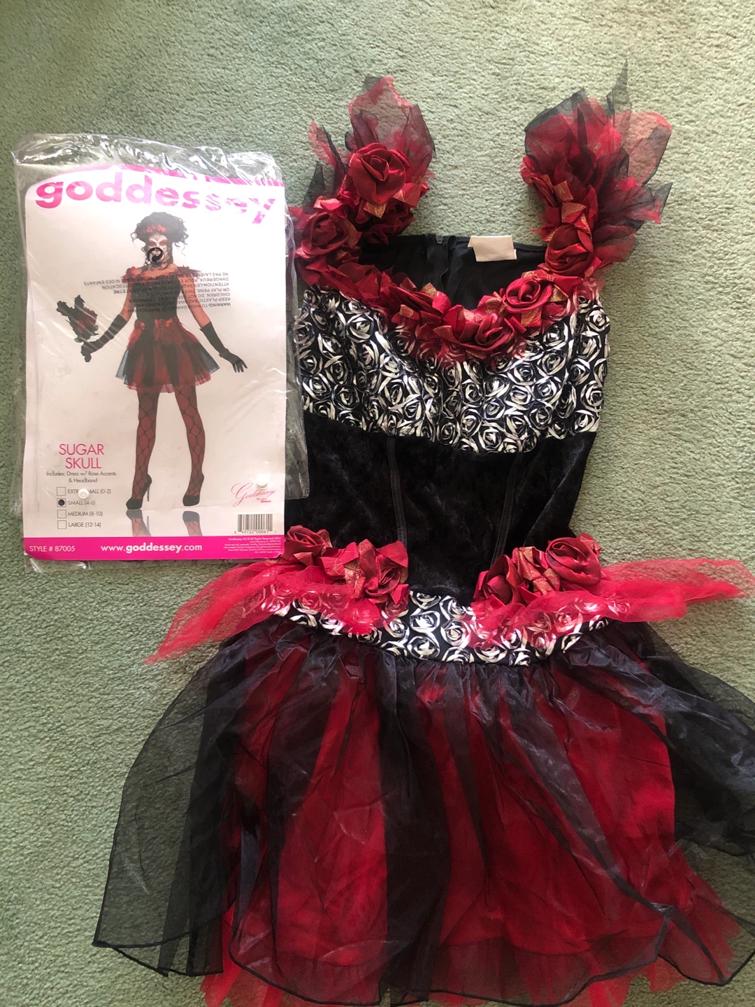 Goddessey Sugar Skull Costume