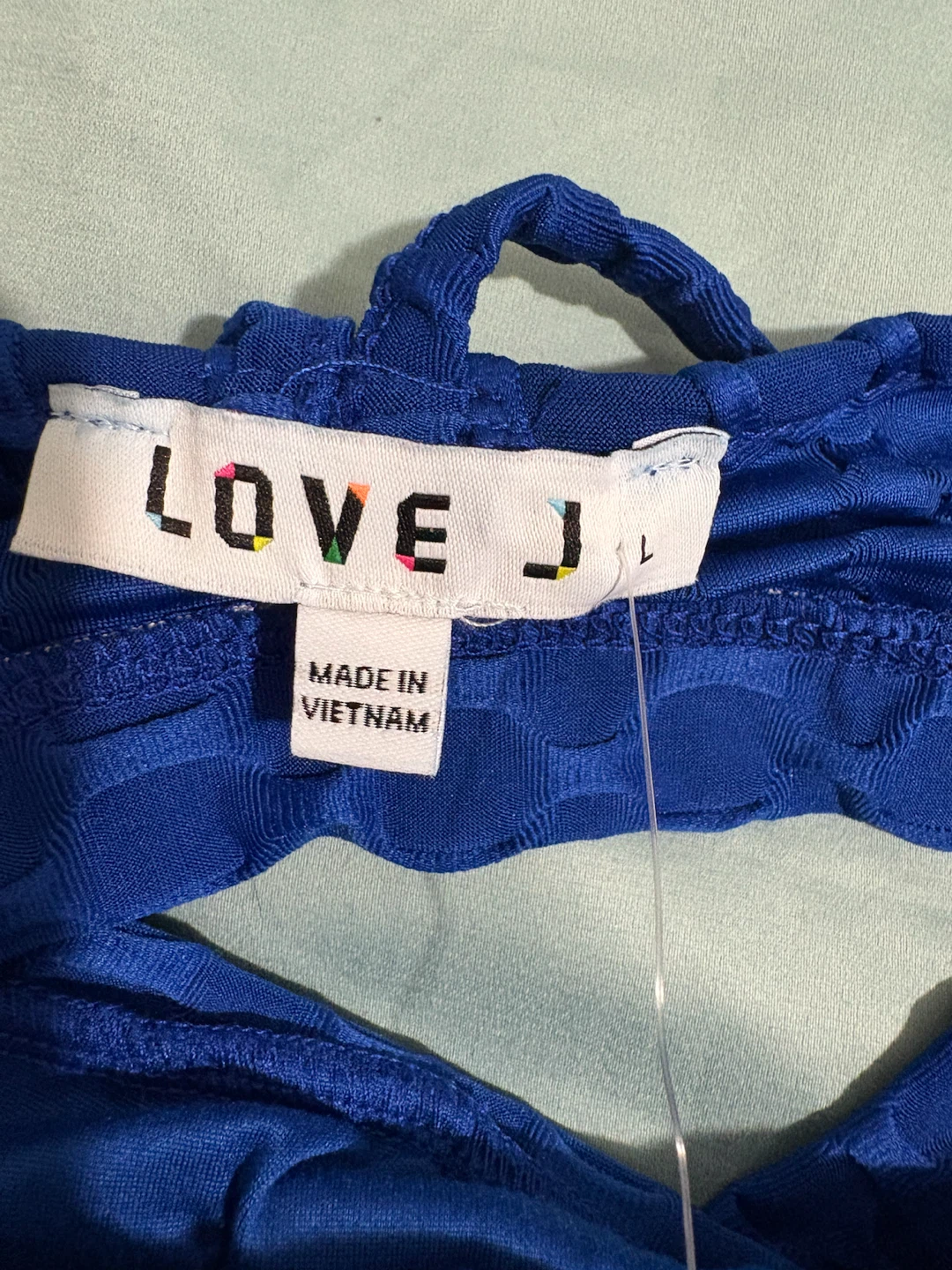 LOVE J Blue Two Piece Set Size L - photo 4